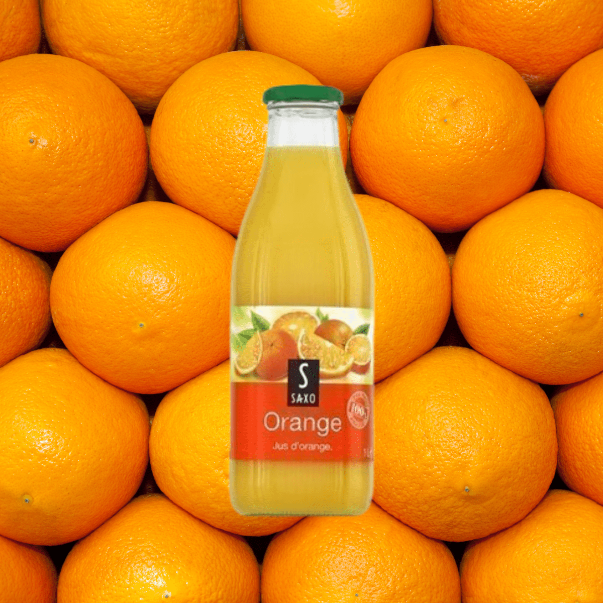 Jus d'orange PUR JUS (1 litre)