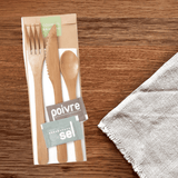 Kit couverts bambou