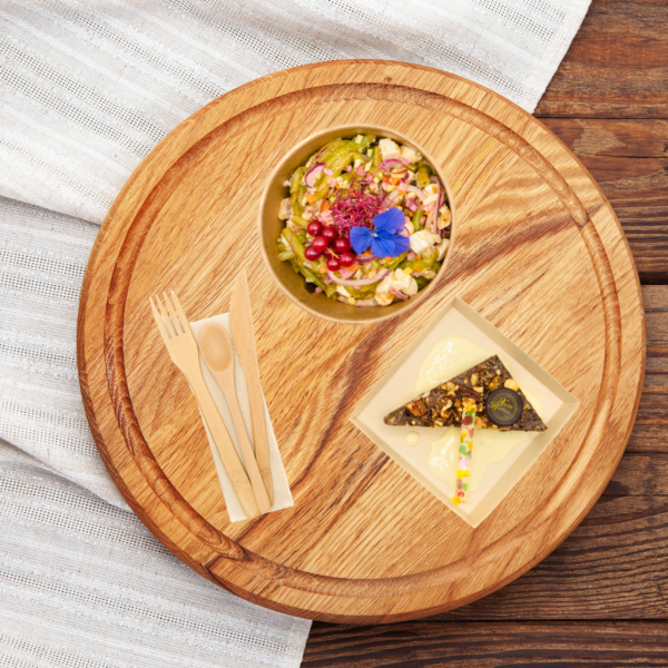 Formule Bowl Poisson + Dessert + Eau plate 50 cl