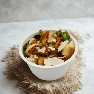 Mini poke bowl - salade césar