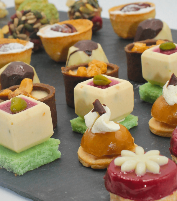 Plateau de 40 miniatures sucrées
